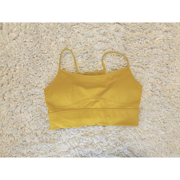 Le Ore Lucca Studio Bra Marigold Yellow EUC Small - Picture 3 of 6